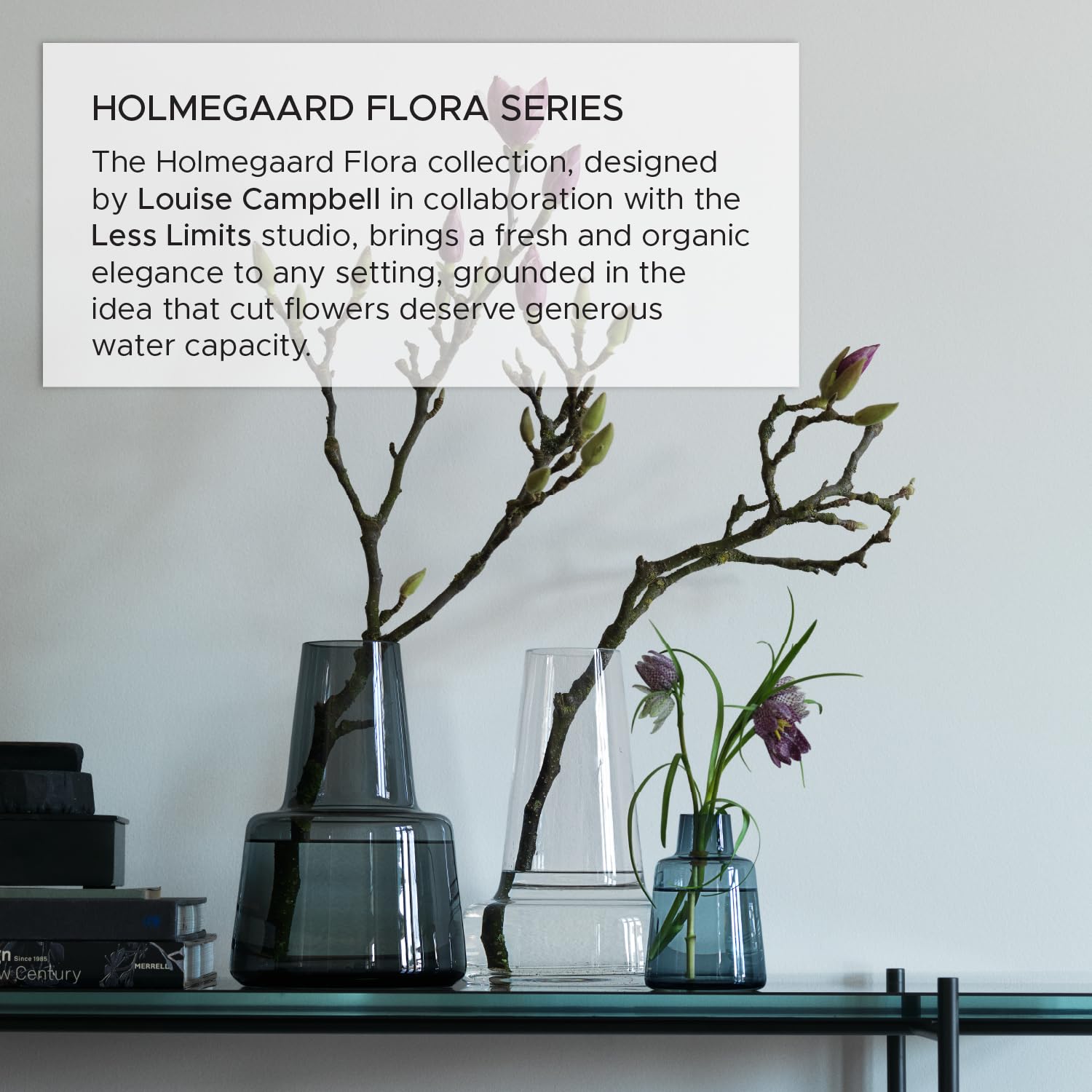 Amazon.co.jp: ホルムガード(Holmegaard) フローラ ベース 24cm